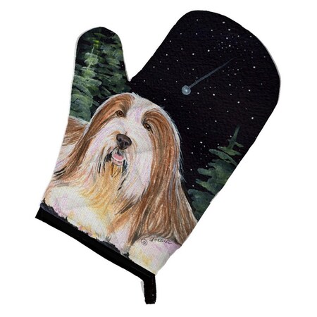 Carolines Treasures Starry Night Bearded Collie Oven Mitt SS8529OVMT